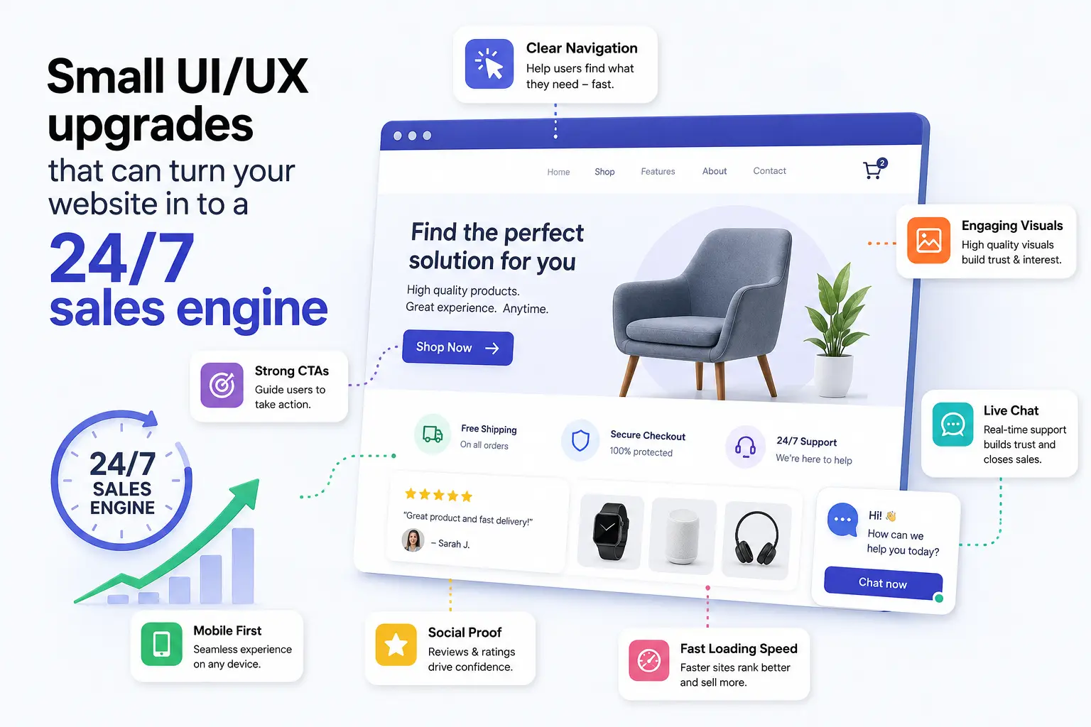 7 practical UI/UX upgrades
