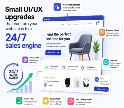 7 Small UIUX upgrades that can turn your website