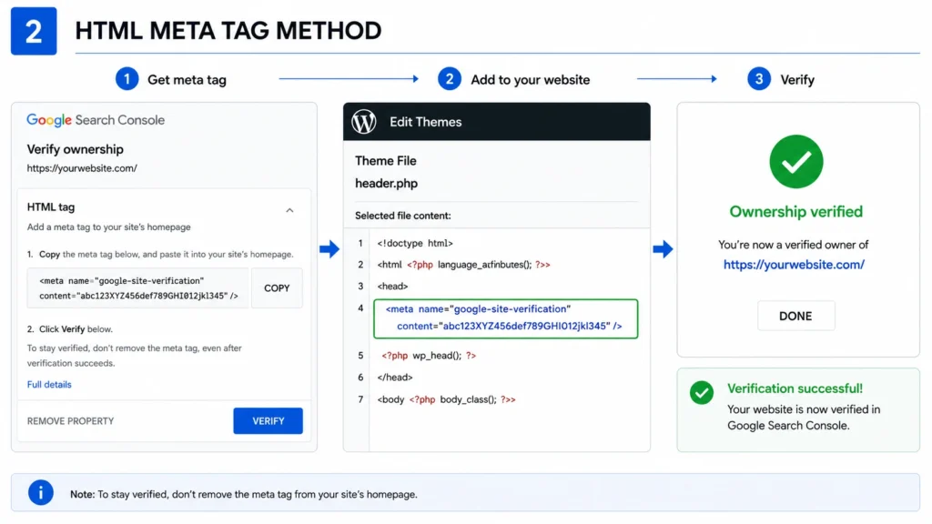 How to Verify GSC - Method 2