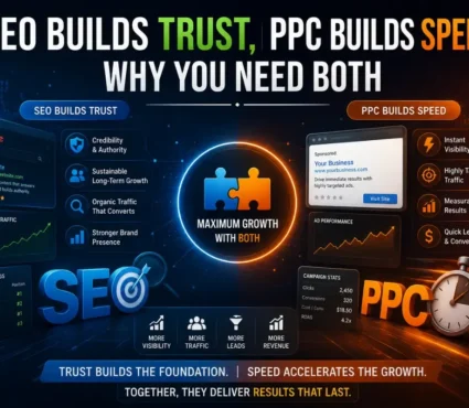 SEO Builds Trust, PPC Builds Speed